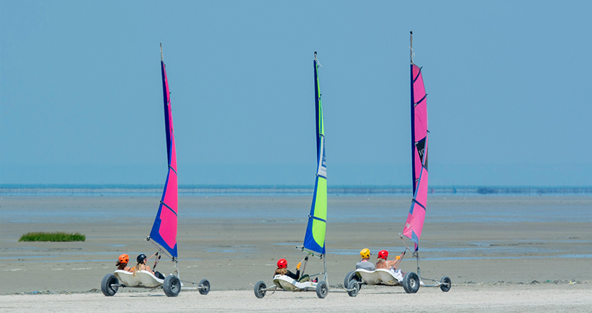 Pratiquer le char à voile à Quend-Plage